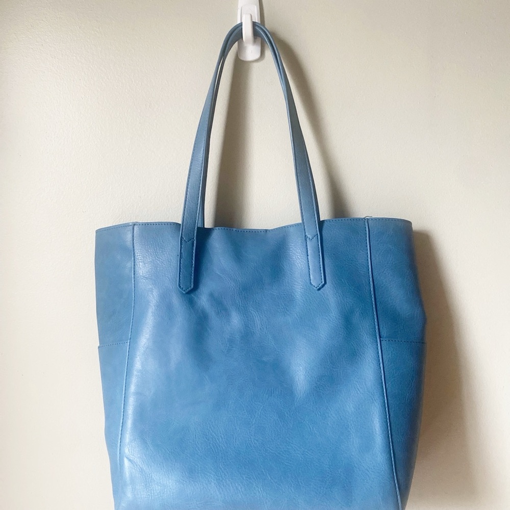 Joy Susan Blue Tote Bag